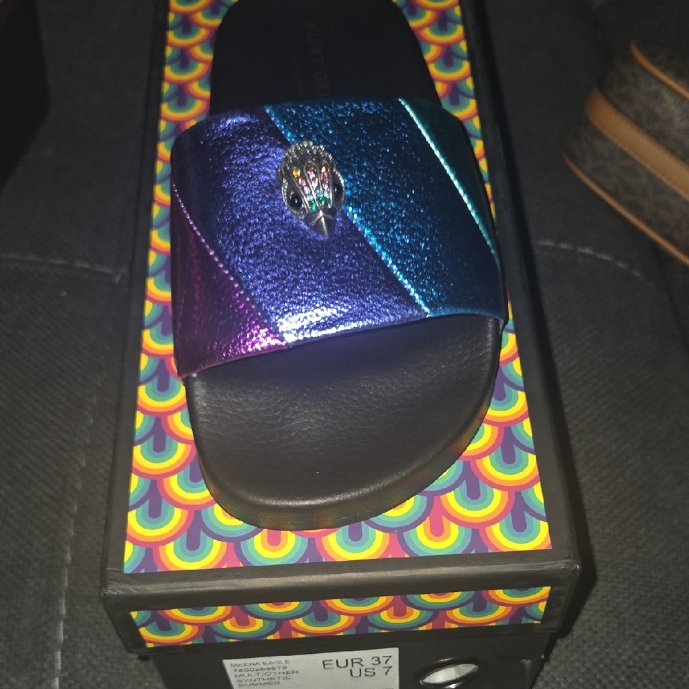 Kurt Geiger Multicolor Metallic Sandals
